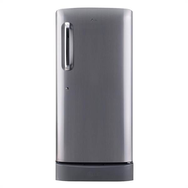 LG 190 L 5 Star Inverter Direct-Cool Single Door Refrigerator (Shiny Steel)